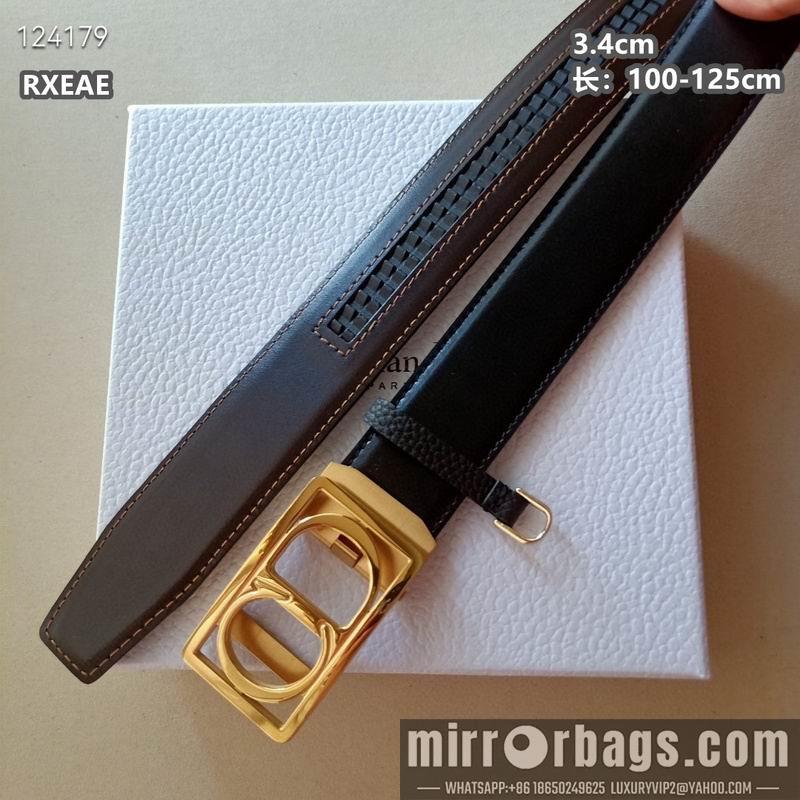 Replica Dior belt 34mmX100-125cm 8L05