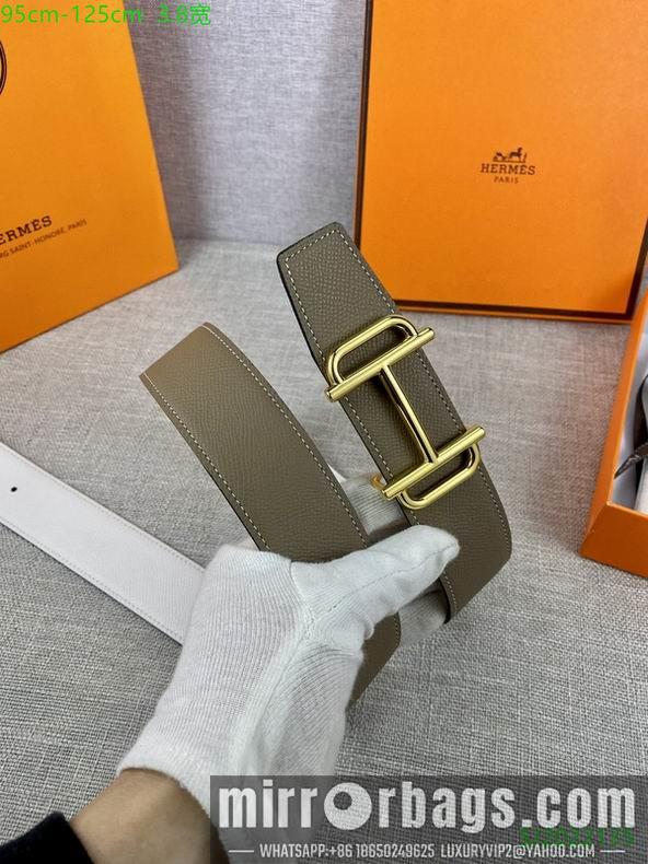Replica Hermes Belt 38mmX95-125cm 7D118