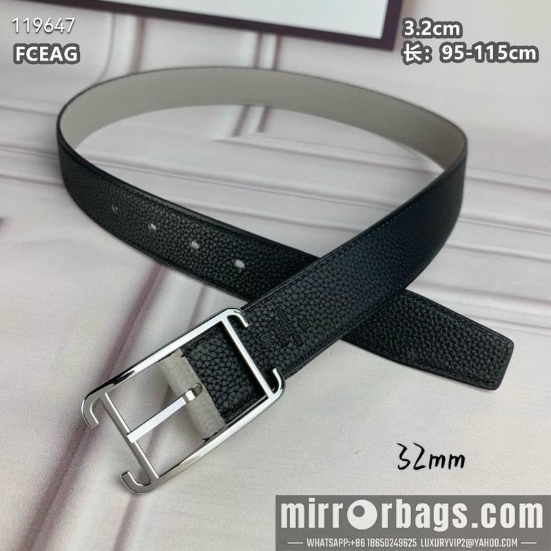 Replica Hermes belt 32mmX95-115cm 8L040801