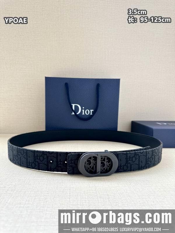 Replica Dior belt 35mmX95-125cm 8L42