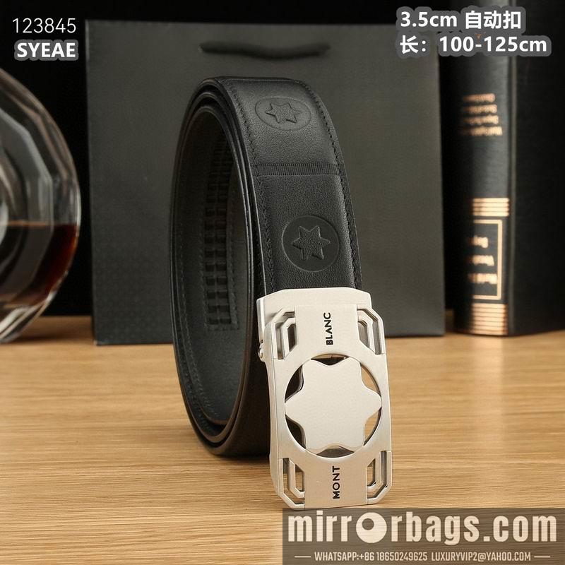Replica Montlanc belt 35mmX100-125cm 8L56