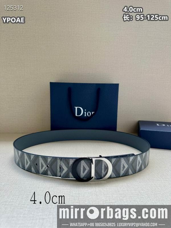 Replica Dior belt 40mmX95-125cm 8L04