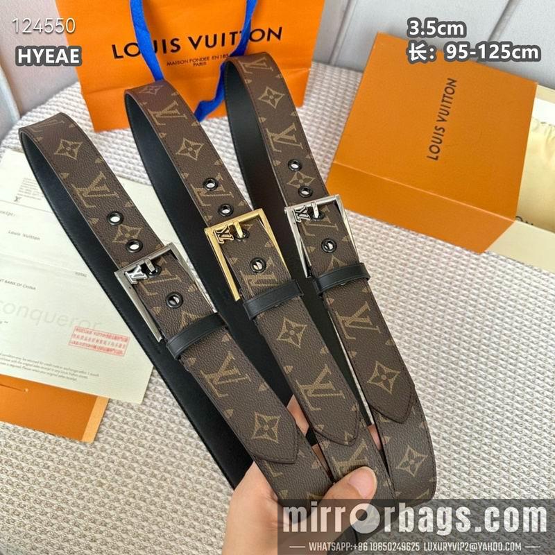 Replica LV belt 35mmX95-125cm 8L26