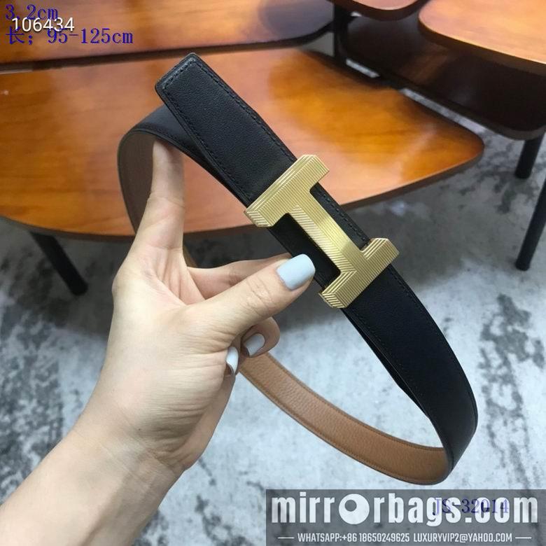Replica Hermes Belt 32mmX95-125cm 8L02