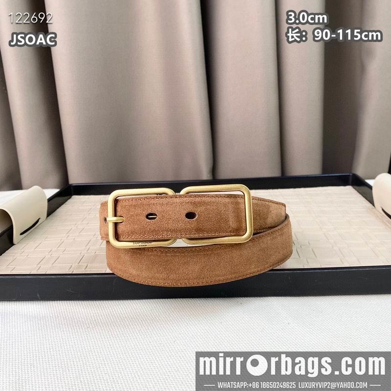 Replica YSL belt 30mm 90-115cm 8L08