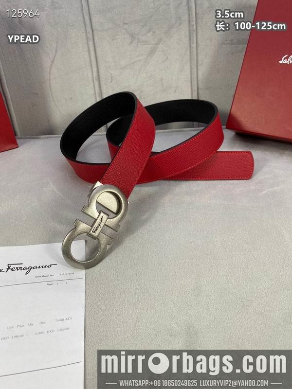 Replica Ferragamo belt 35mmX100-125cm 8L22