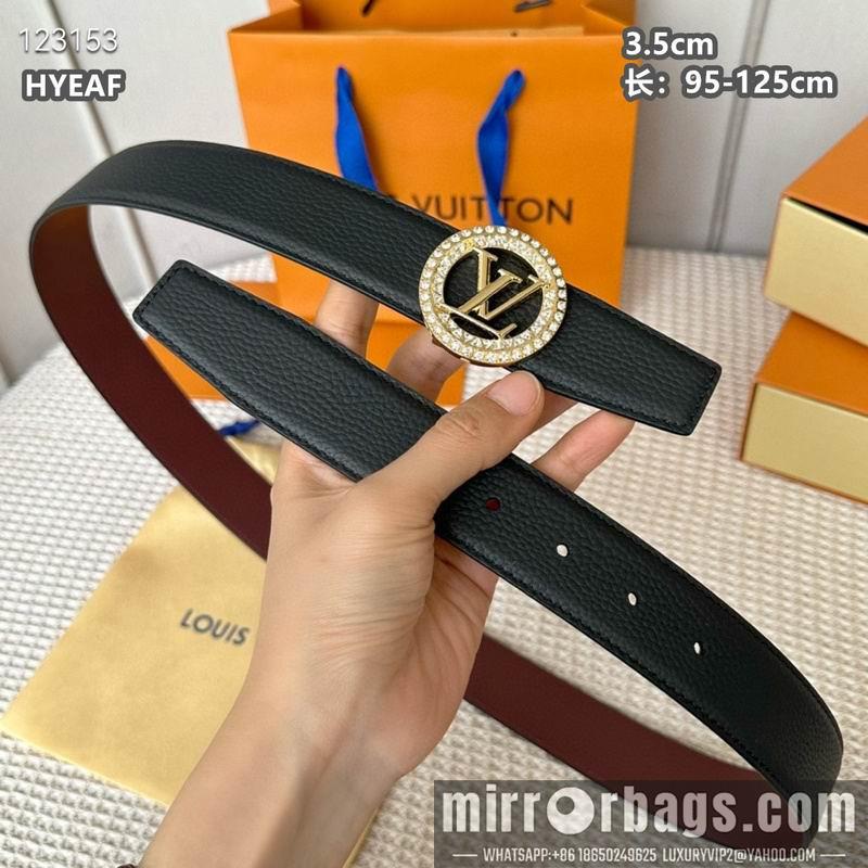Replica LV belt 35mmX95-125cm 8L16