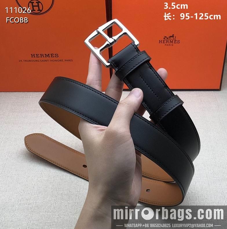 Replica Hermes Belt 35mm 95-125cm 8L06
