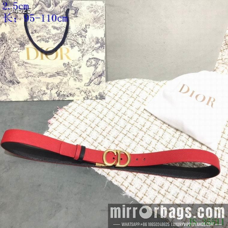 Replica Dior Belt 25mmX95-110cm 8L01
