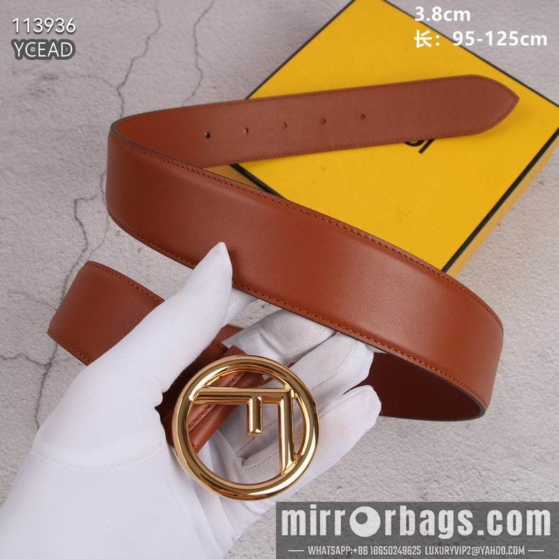 Replica Fendi Belt 38mmX95-125cm 8L02