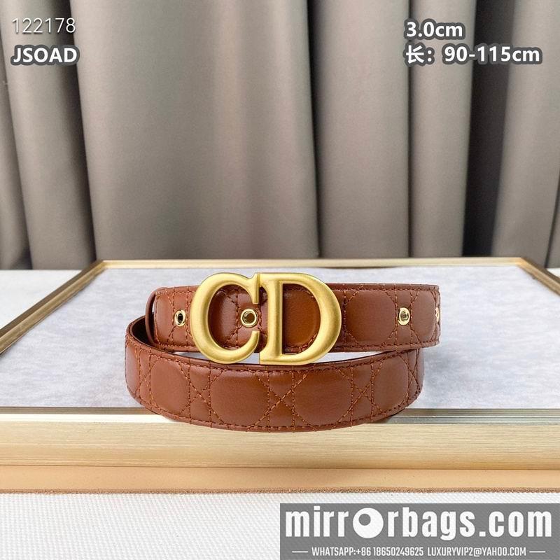 Replica Dior belt 30mmX90-115cm 8L111007