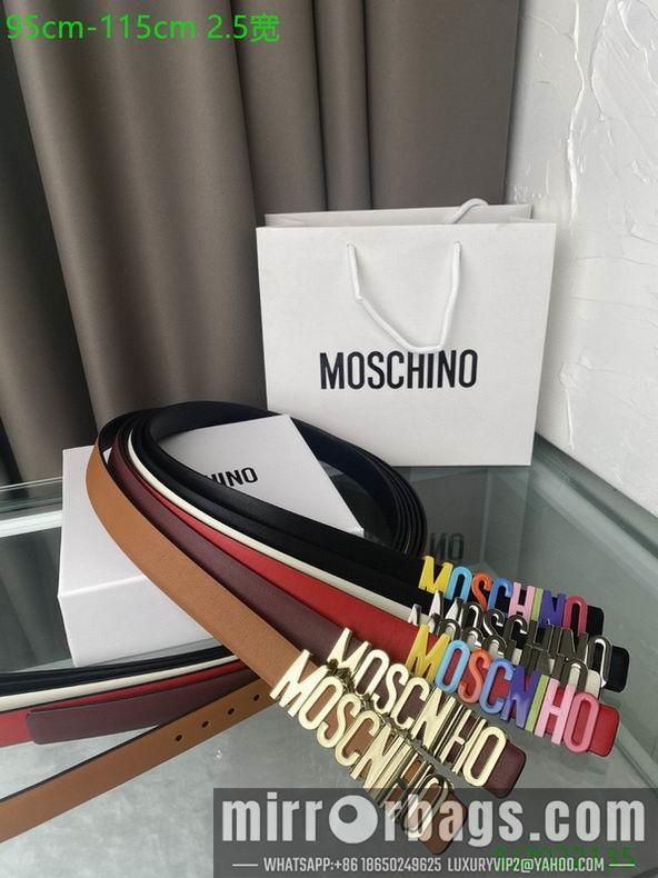 Replica Moschino belt 25mmX95-115cm 7D