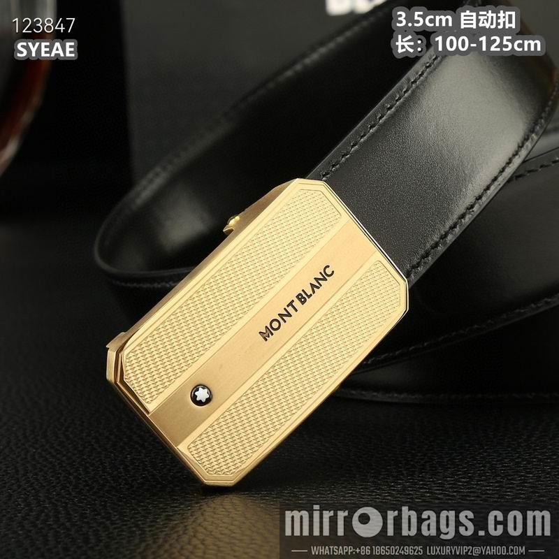 Replica Montlanc belt 35mmX100-125cm 8L54
