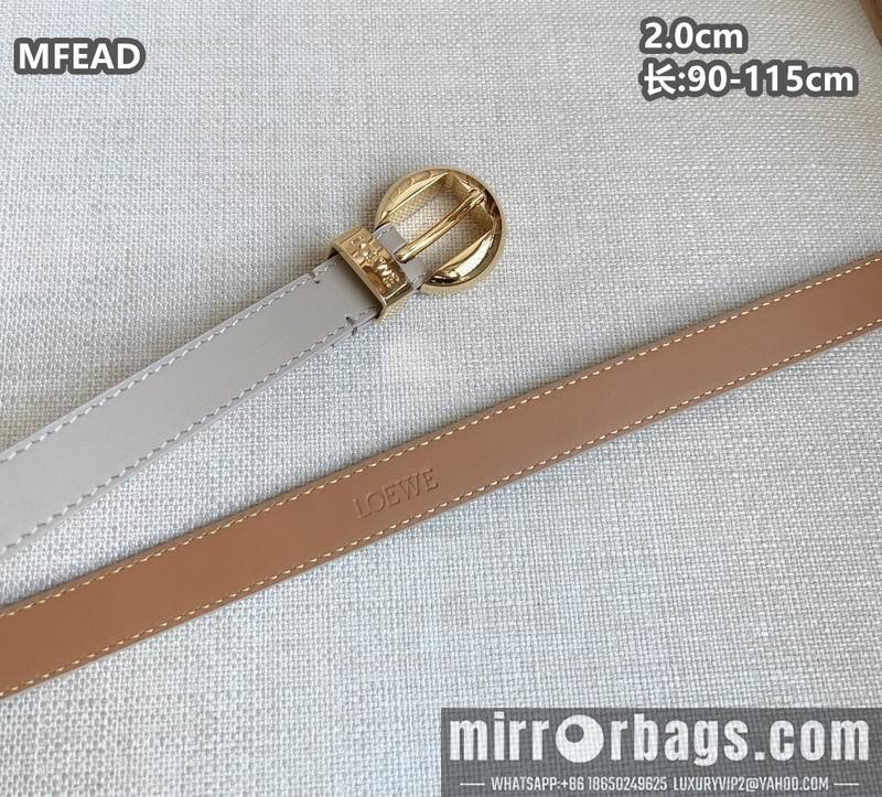 Replica Loewe belt 20mmX90-115cm 8L05
