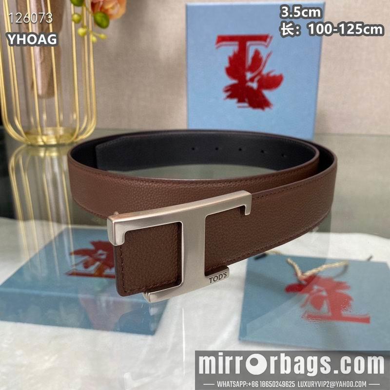 Replica Tod's belt 35mmX100-125cm 8L07