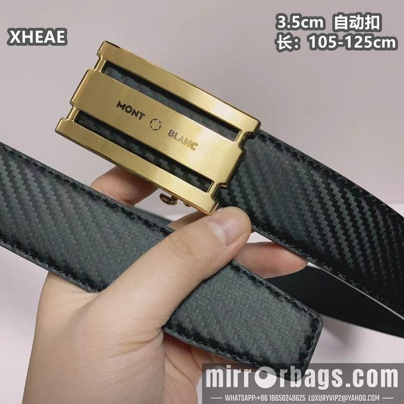 Replica Montlanc belt 35mmX100-125cm 8L83