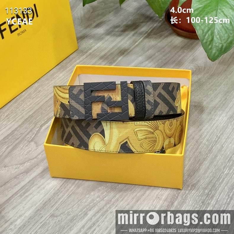 Replica Fendi Belt 40mmX100-125cm 8L37
