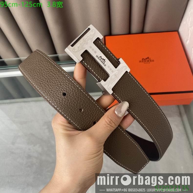 Replica Hermes Belt 38mmX95-125cm 7D103