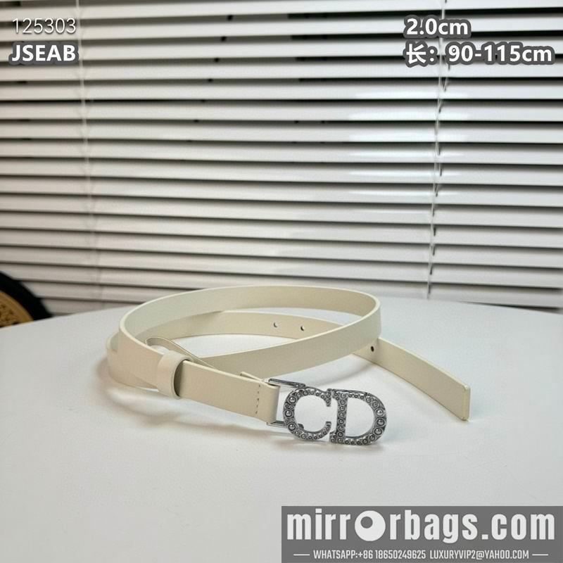 Replica Dior belt 20mmX90-115cm 8L18