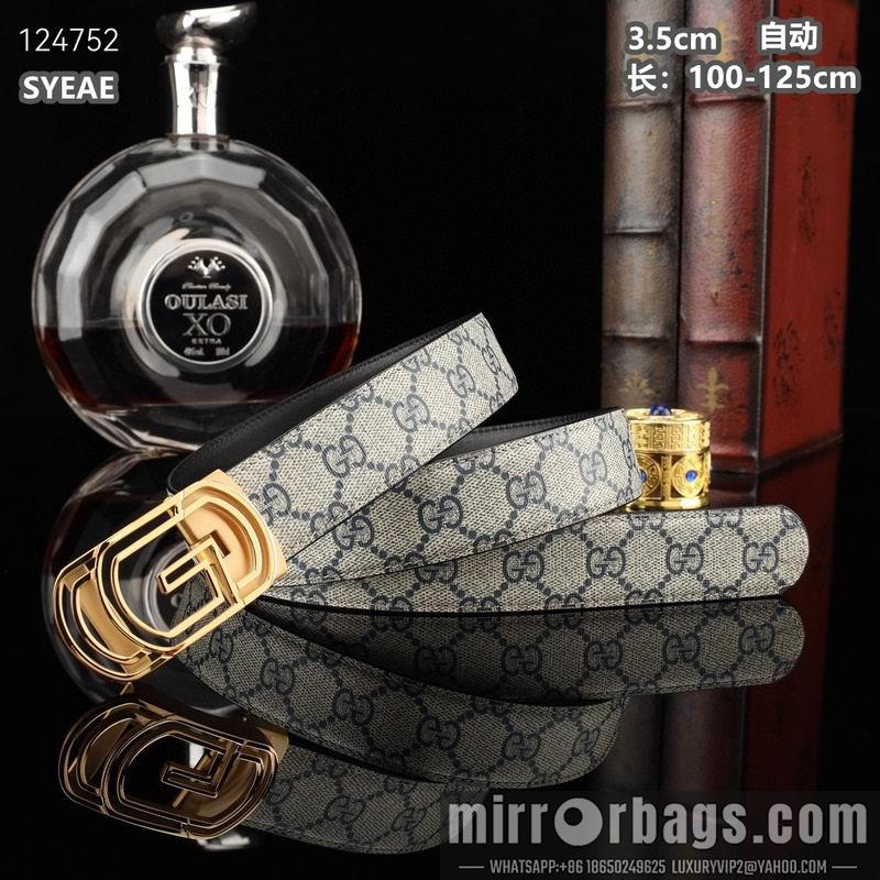 Replica Gucci belt 35mmX100-125cm 8L25