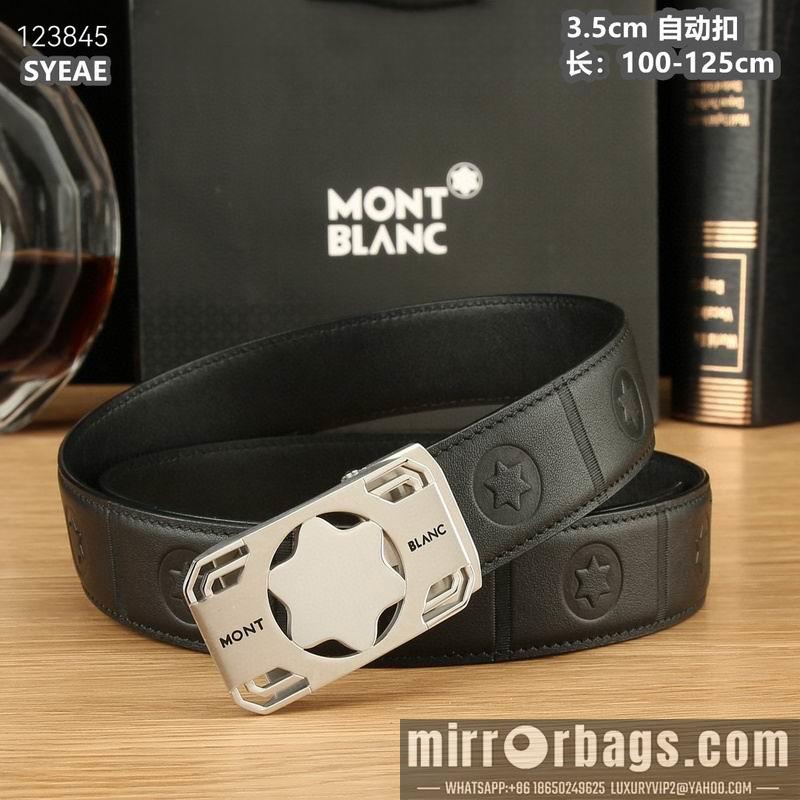 Replica Montlanc belt 35mmX100-125cm 8L56