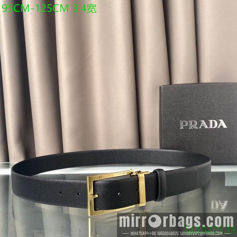 Replica Prada Belt 34mmX95-125cm 7D01