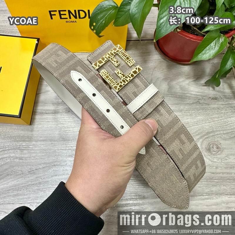 Replica Fendi belt 38mmX100-125cm 8L31