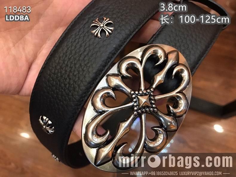 Replica Chrome Hearts belt 38mmX100-125cm 8L02