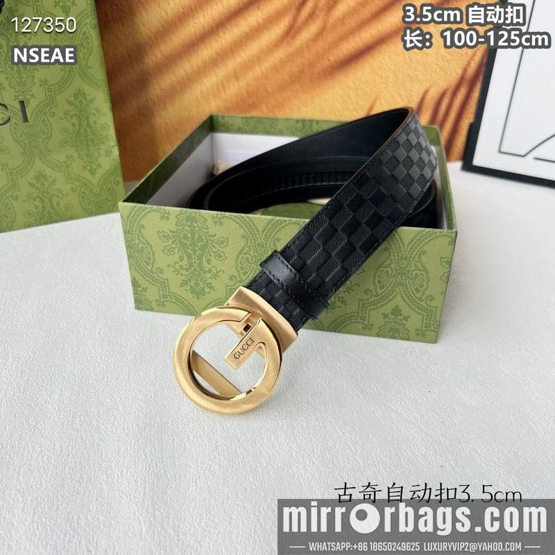 Replica Gucci belt 35mmX100-125cm 8L79