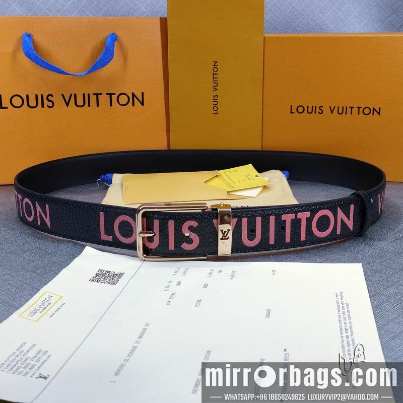 Replica LV belt 35mmX90-125cm lb01