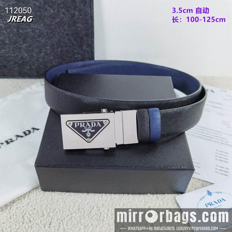 Replica Prada belt 35mmX100-125cm 8L09