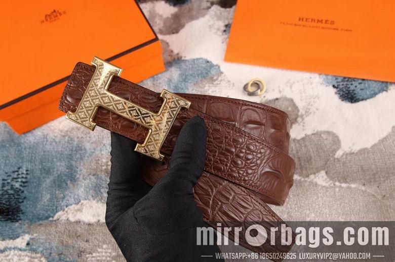 Replica Hermes Belt 38mmX95-125cm 7D69