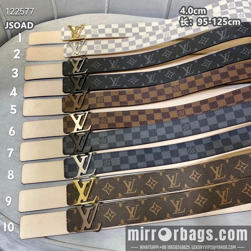 Replica LV belt 40mmX95-125cm 8L21