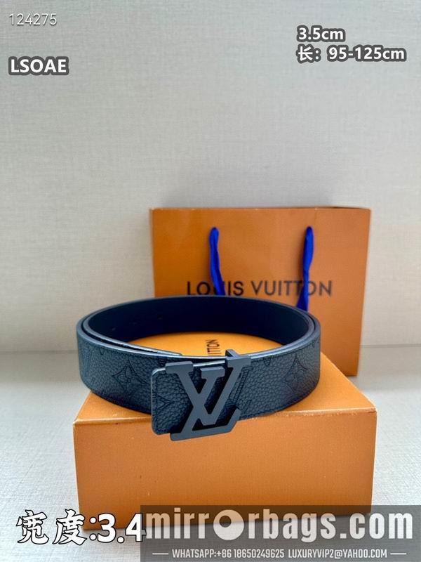 Replica LV belt 35mmX95-125cm 8L08