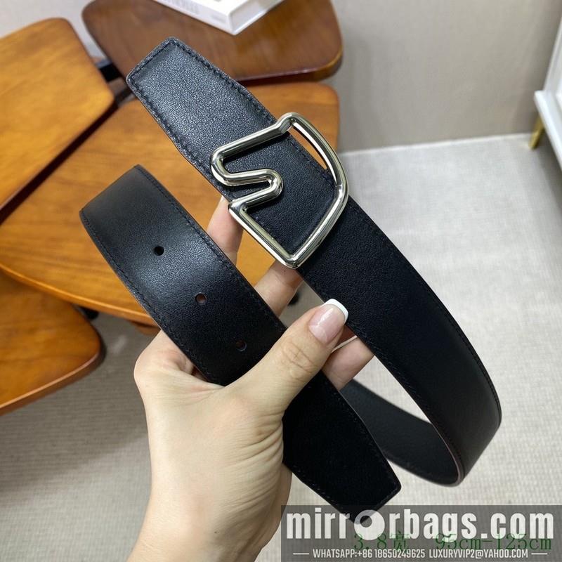 Replica Hermes Belt 38mmX95-125cm 7D53