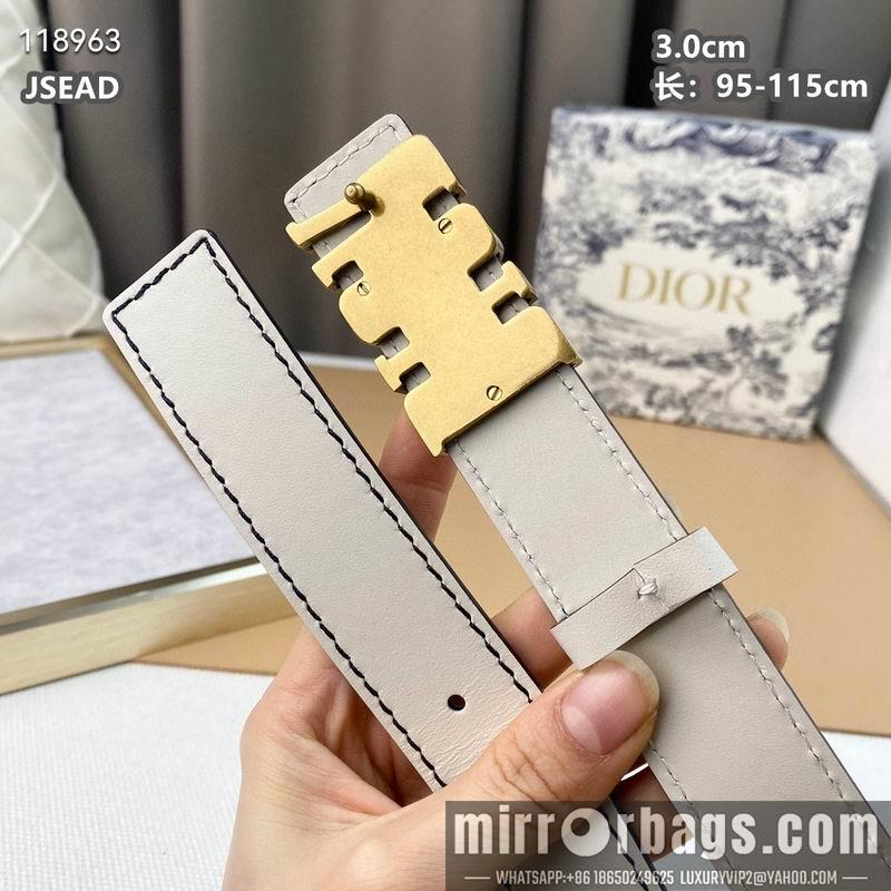 Replica Dior belt 30mmX95-115cm 8L040804
