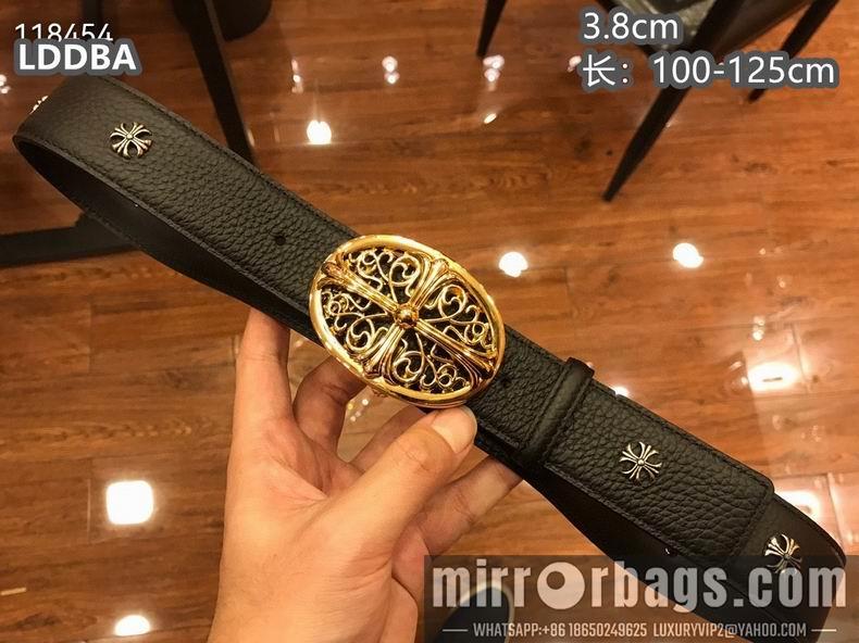 Replica Chrome Hearts belt 38mmX100-125cm 8L05