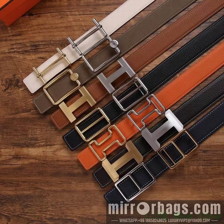 Replica Hermes Belt 32mmX95-125cm 7D01
