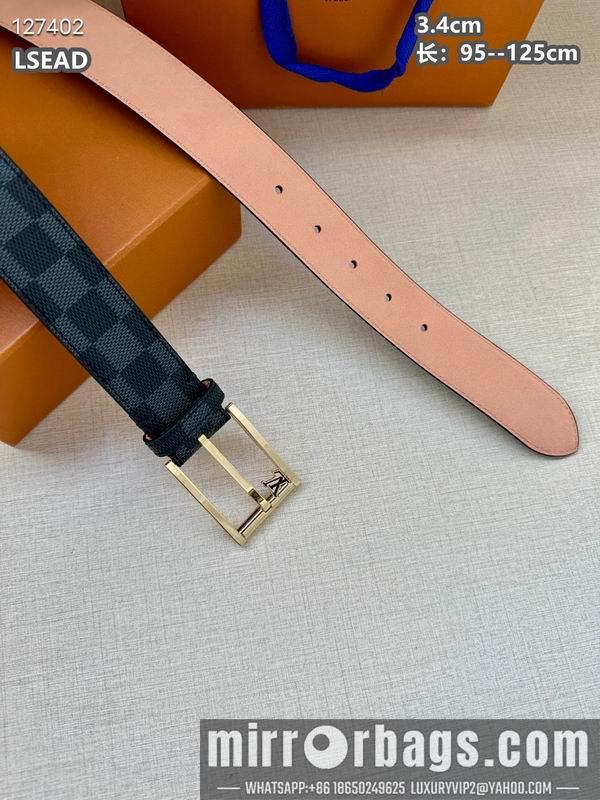 Replica LV belt 34mmX95-125cm 8L32