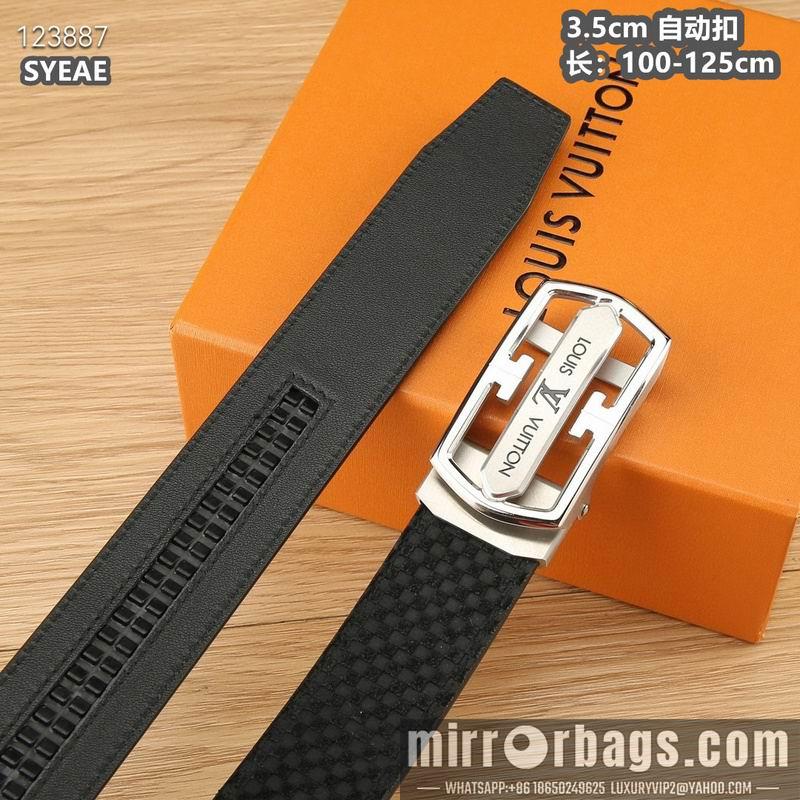 Replica LV belt 35mmX100-125cm 8L44