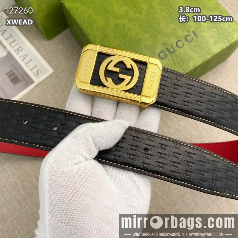Replica Gucci belt 38mmX100-125cm 8L48