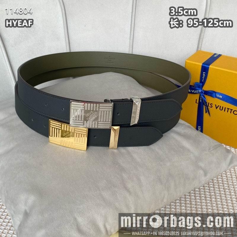 Replica LV belt 35mmX95-125cm 8L19