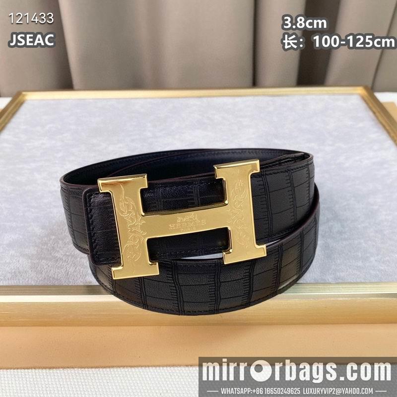 Replica Hermes belt 38mmX100-125cm 8L34