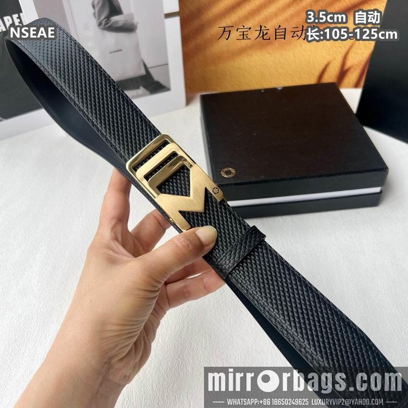 Replica Montlanc belt 35mmX100-125cm 8L72