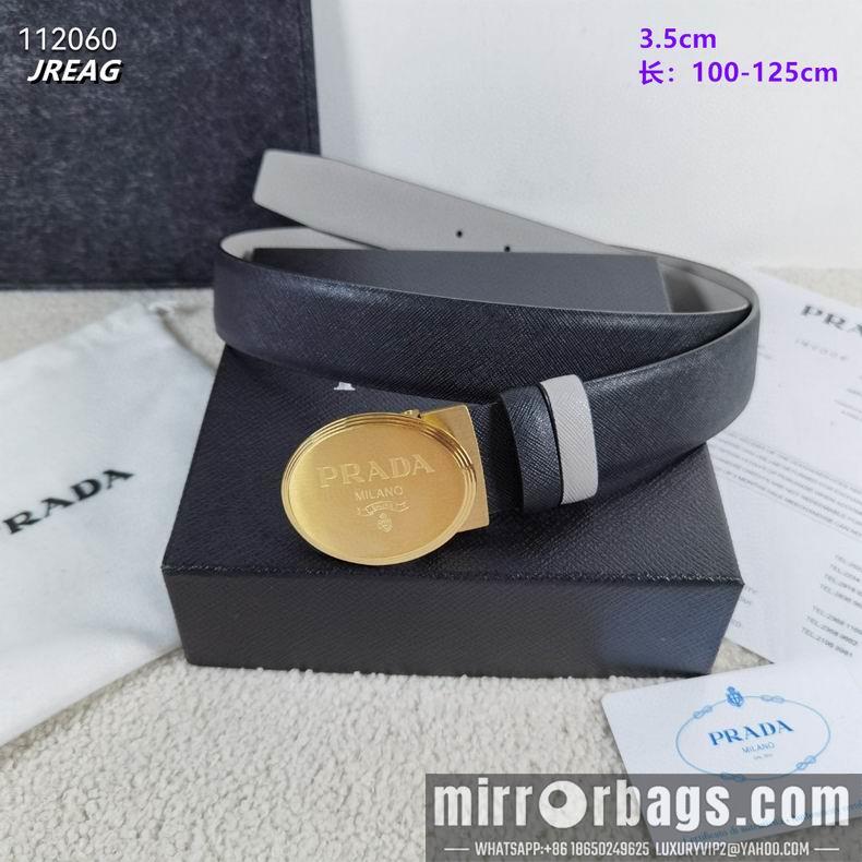 Replica Prada belt 35mmX100-125cm 8L08