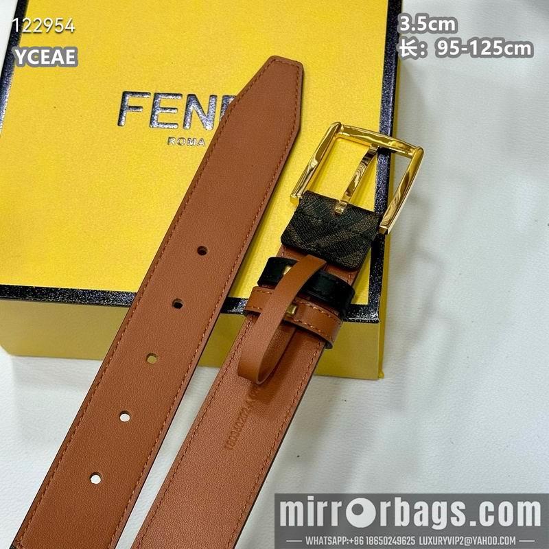 Replica Fendi belt 35mmX95-125cm  8L37