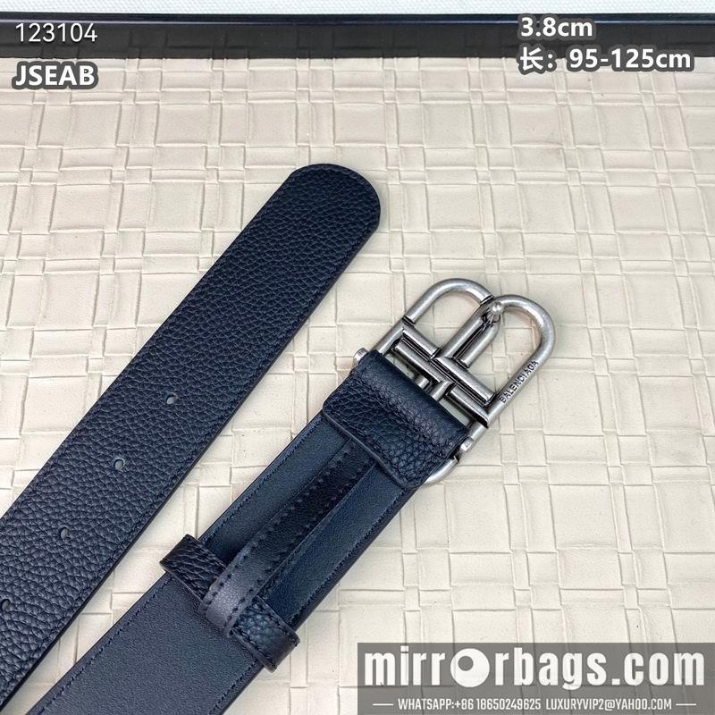 Replica Balenciaga belt 38mmX95-125cm 8L11