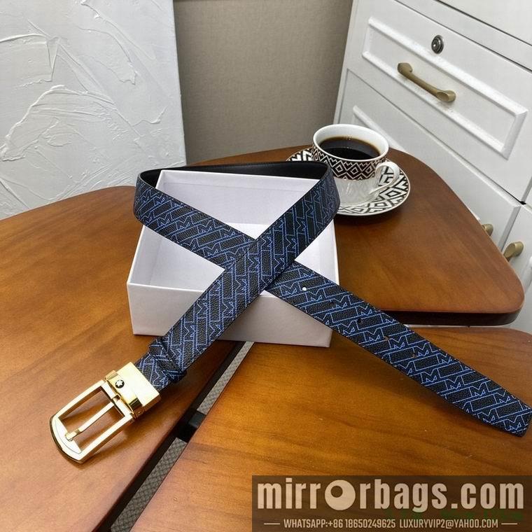 Replica Montblanc Belt 35mmX95-125cm 7D03