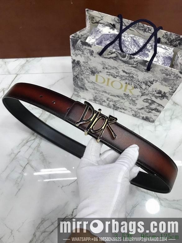 Replica Dior Belt 34mmX95-125cm 7D17