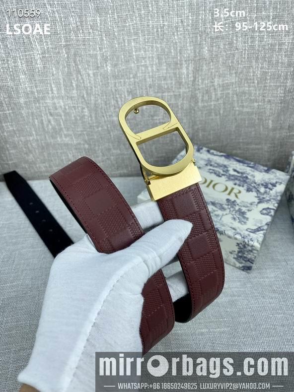Replica Dior Belt 35mm 95-125cm 8L08